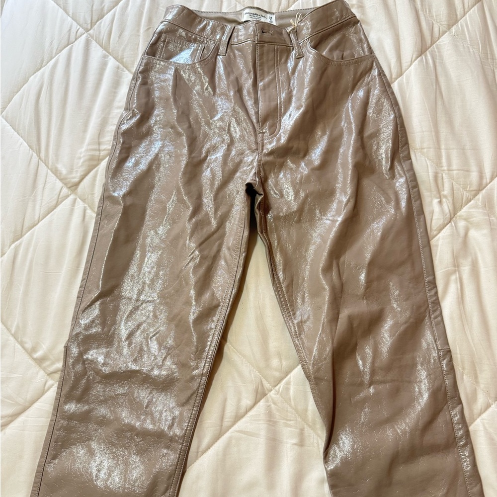 Abercrombie & Fitch Leather Pants